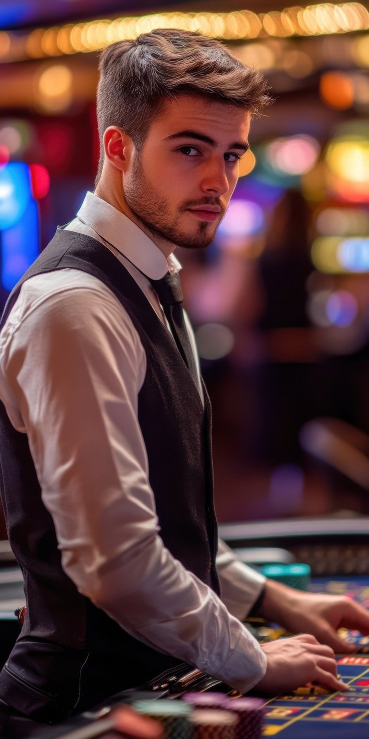 Antarmuka mobile Blackjack yang ringkas